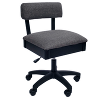 Arrow Chair Gray Fabric