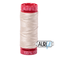Aurifil 12wt-55yd -Light  Beige - 2310