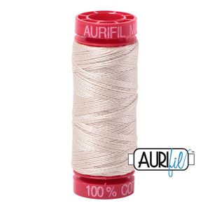 Aurifil 12wt-55yd -Light  Beige - 2310