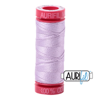 Aurifil 12wt-55yd -Light  Lilac - 2510