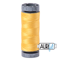 Aurifil 28wt-110yd -Pale  Yellow - 1135