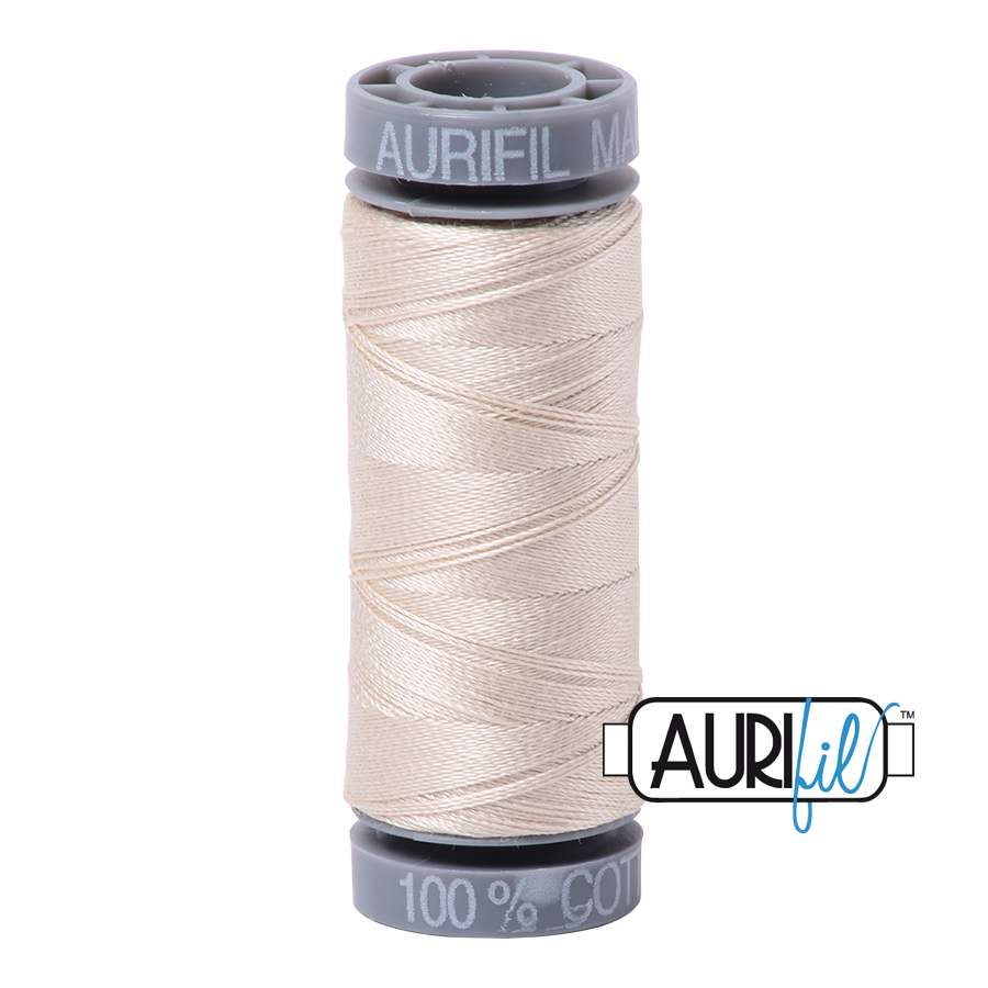 Aurifil 28wt-110yd -Light  Beige - 2310