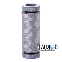 Aurifil 28wt-110yd -Grey  - 2605