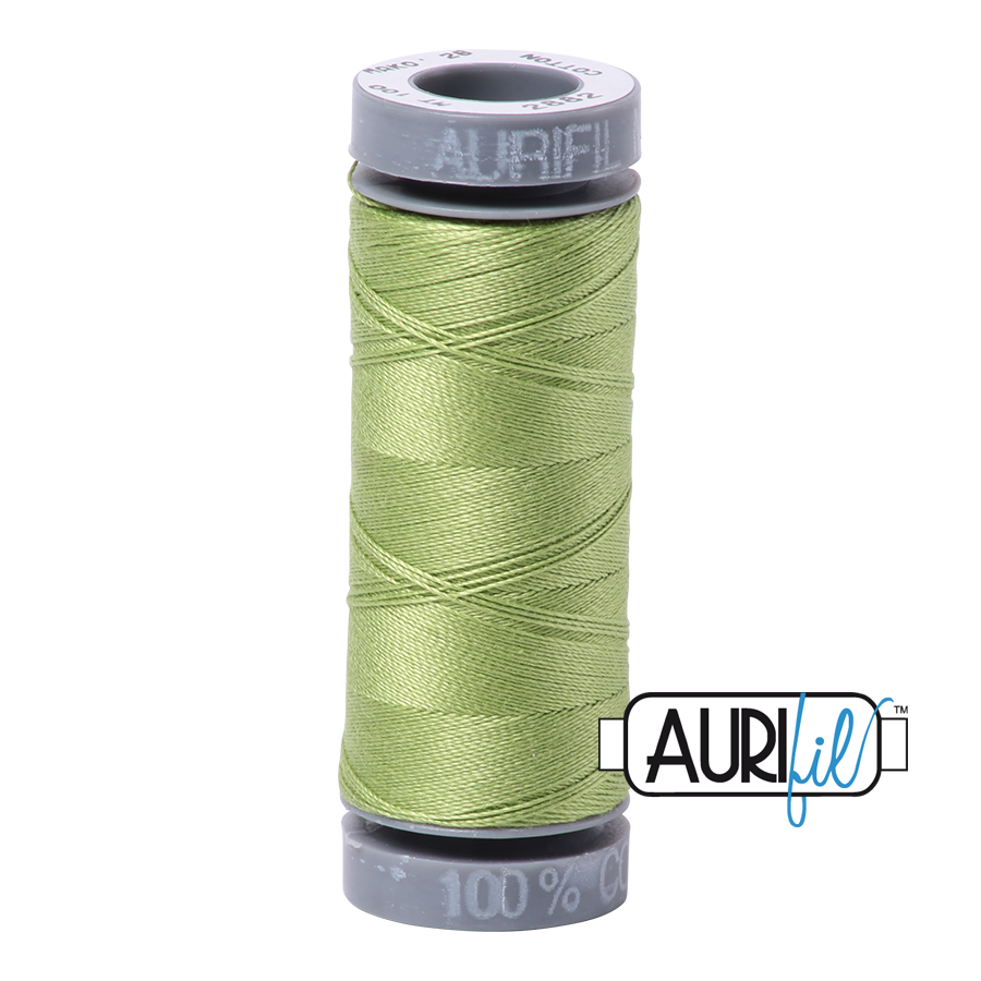 Aurifil 28wt-110yd -Light  Fern - 2882