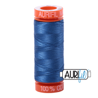 Aurifil 50wt-200m -Delft  Blue - 2730