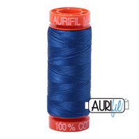 Aurifil 50wt-200m -Medium  Blue - 2735