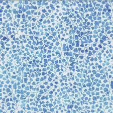 Bali Batik Fern Cornflower
