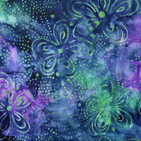 Bali Blooms Simple Blooms -Forest/Violet