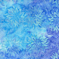 Bali Blooms Sunflower- Blue/Aqua