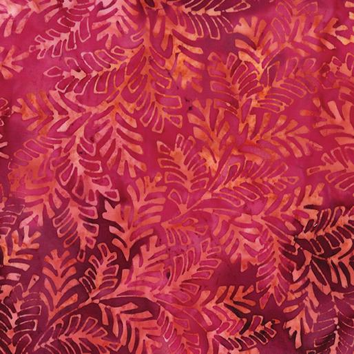 Bali Sweet Rose II Fern - Magenta