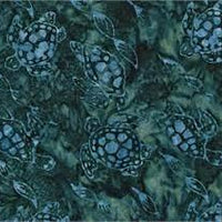 Batik-Blue Sea Turtles