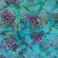 Batik-Sea Turtles Teal