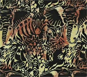 Batik Textiles-Elephants