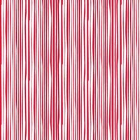 Black White & Bright-Electric Stripes Red