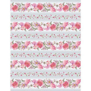 Blush Garden - Repeating Stripe