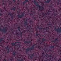 Bright World Spirals Ultraviol