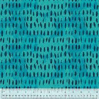 Bright World Strokes Aqua