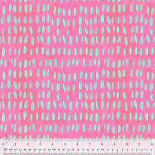 Bright World Strokes Pink