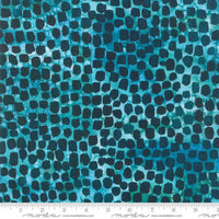 Brightly Blooming-Polka Daubs  Blue