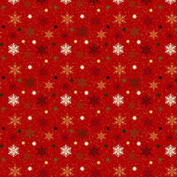 Charming Snowflake Red