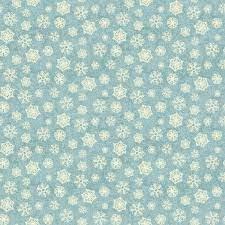 Christmas Magic Brocade Flakes  Light Teal