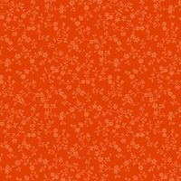 Color Theory Flowering Vines-Orange