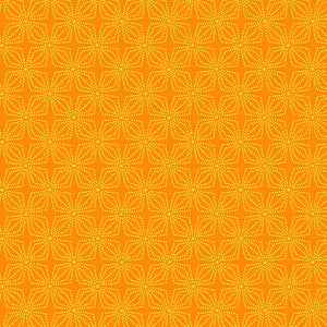 Color Theory Geo Bloom-Orange