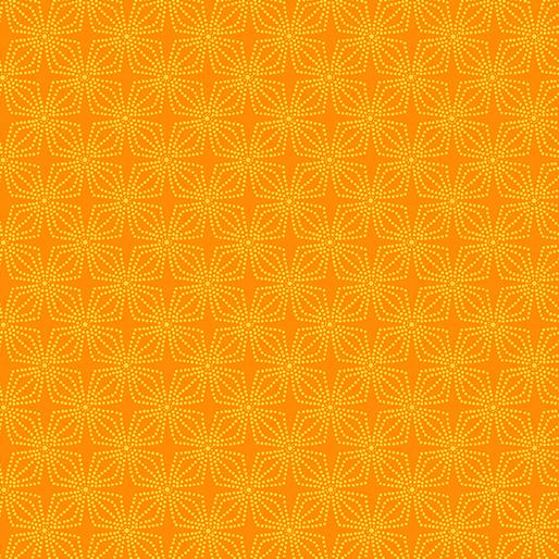 Color Theory Geo Bloom-Orange
