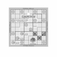 Creative Grids 4in Log Cabin T im Tool Quilt Ruler