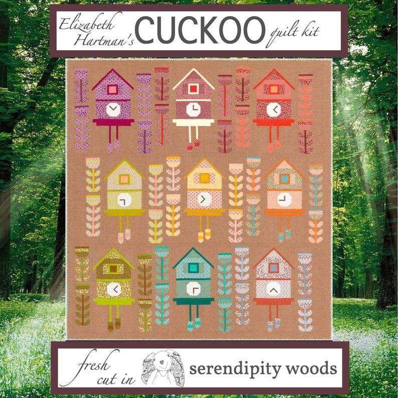 Cuckoo Quilt Kit x Elizabeth Hartman 75x81