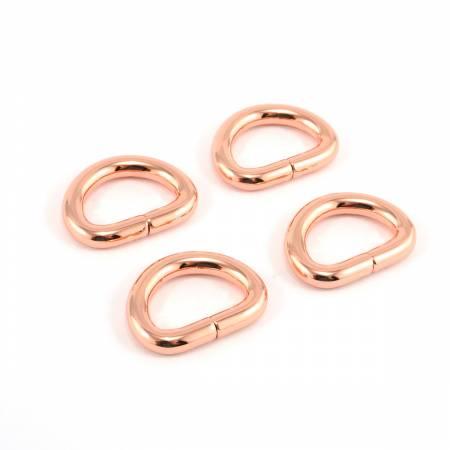 D-Rings for 1/2in Straps Copper