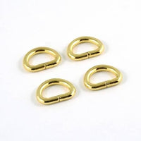 D-rings for 1/2in straps  Gold