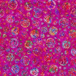 Euphoria Batiks Medallion Toss