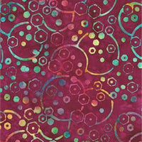 Batik Textiles - Wine