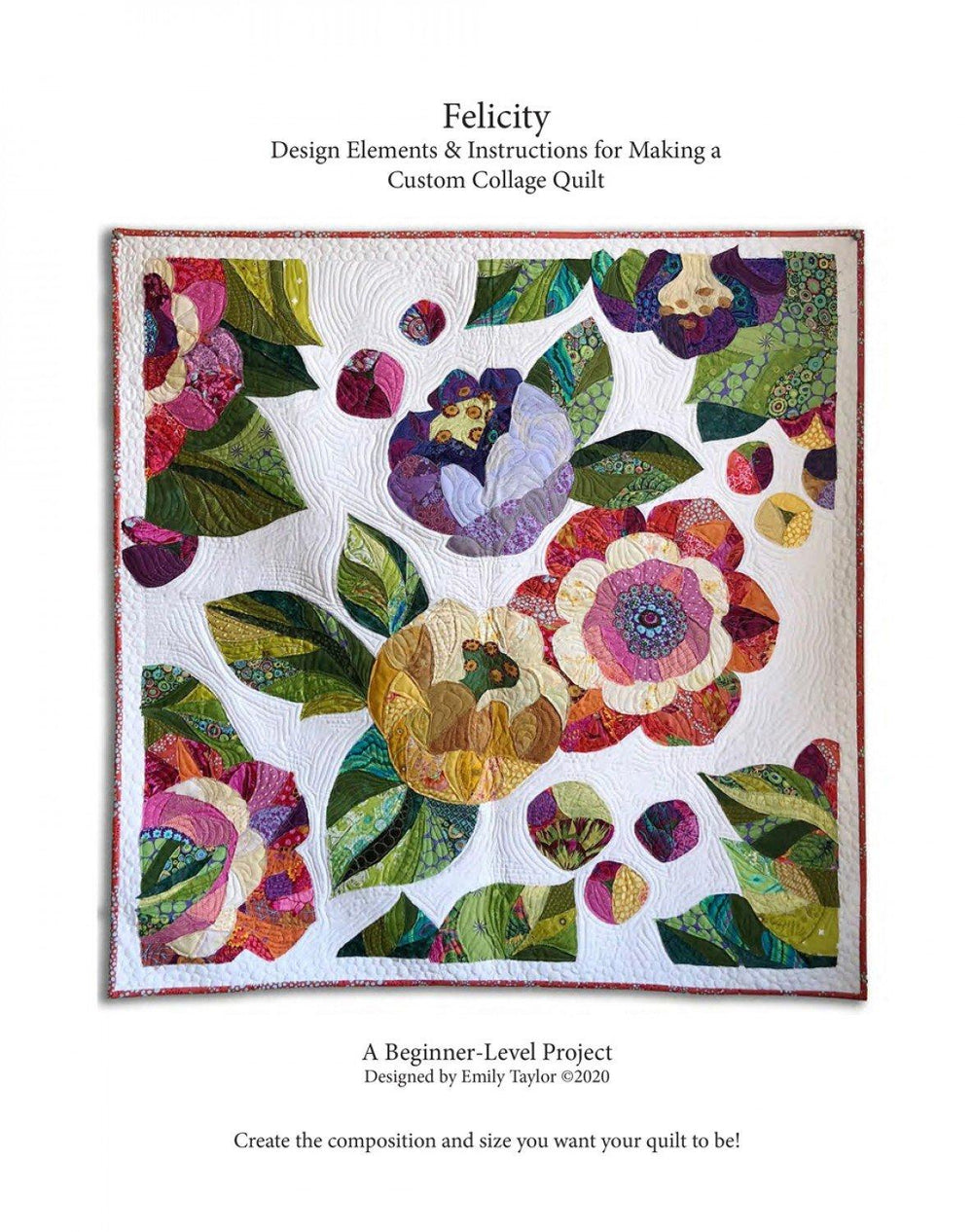 Felicity Collage Quilt Pattern -Emily Taylor