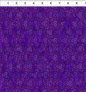 Cosmos Triangles Purple