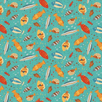 Surf's Up - Fish Teal