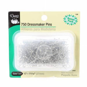Dressmaker Pin Bonus Pack  Steel Size 17 - 1 1/16in 750ct
