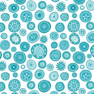 Folktown Dots Teal