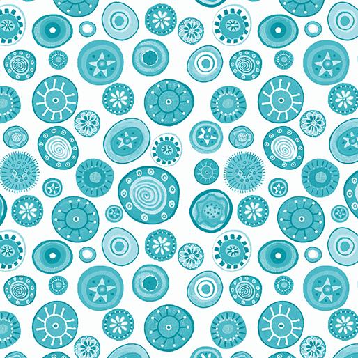 Folktown Dots Teal