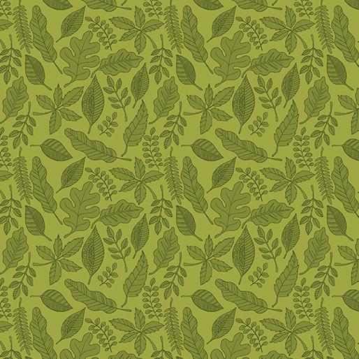 Leaves & Spice Tonal Green