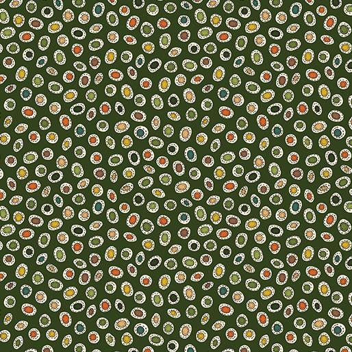 Spice Dot Dark Green