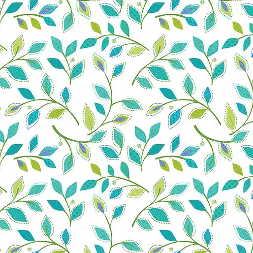 Serendipity Vines Teal