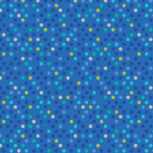 Dazzle Dots Confetti Drop Blu