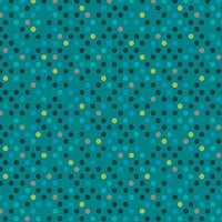 Dazzle Dots Confetti Drop Teal
