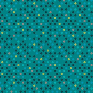 Dazzle Dots Confetti Drop Teal