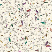 Prismatic Blooms - Leaf & Vines