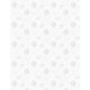 Paisley White On White