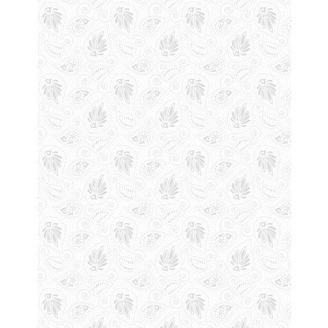Paisley White On White