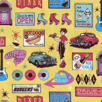 Mel's Diner - Signs